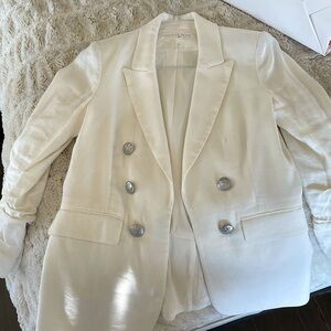 White blazer